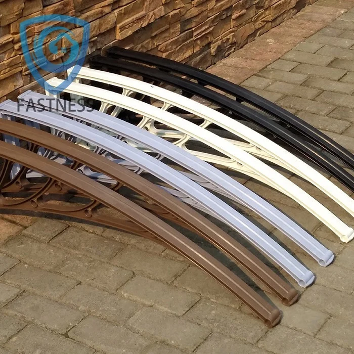 
2021 Hot quality DIY Easy Install Awning Canopy Grey Brackets 