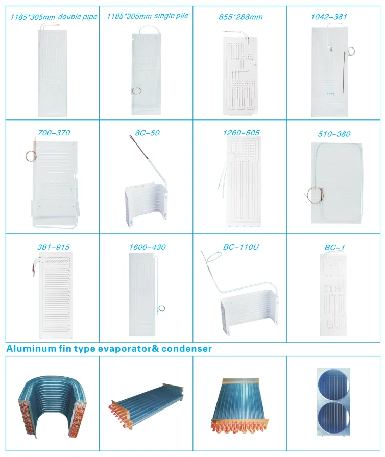 
Different kinds of refrigeration and split air conditioner spare parts 