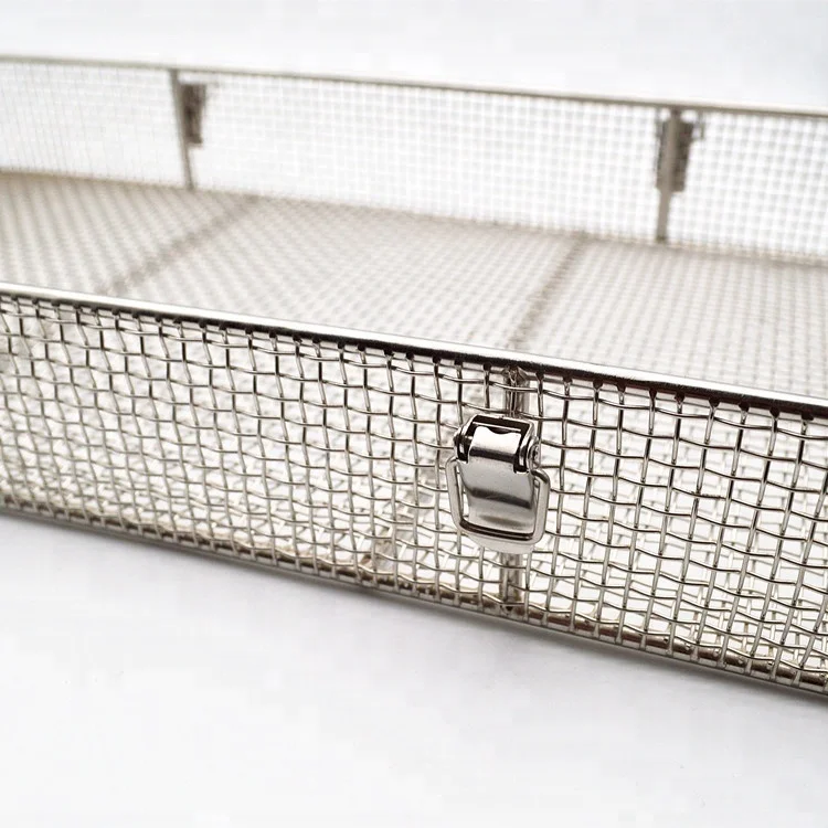 Термообработка 310S, проволочная сетка из нержавеющей стали, крупные проволочные корзины