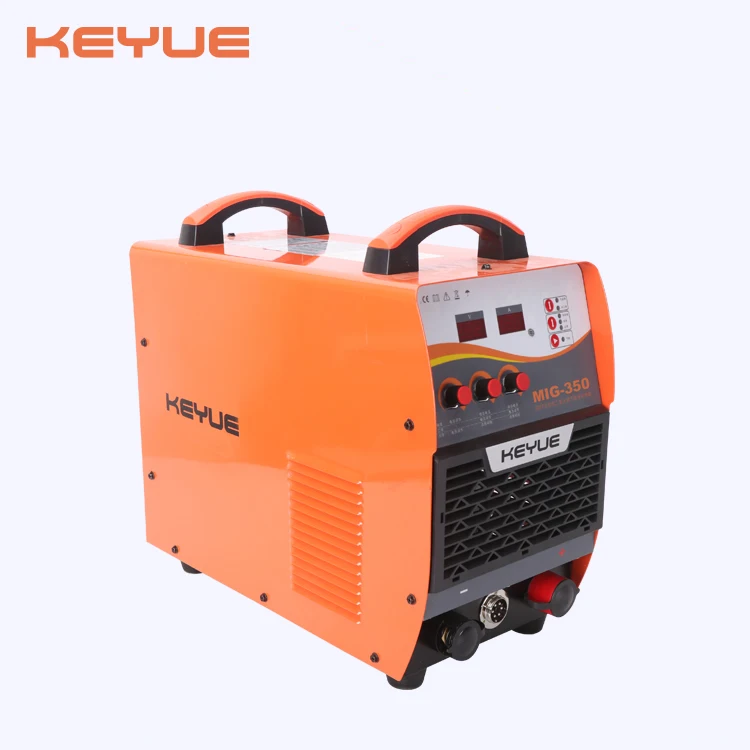 3phase 380V 350A 15KGS feeder industrial Digital control MMA/MIG/MAG/CO2 IGBT DC inverter welding machine MIG-350D
