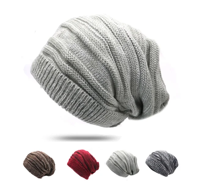 Knitted Hat Unisex Hats Beanie Women Men Hip Hop Caps for Men