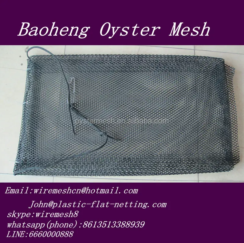 Пенопластовый плавающий мешок для устриц, пластиковая квадратная сетка для устриц