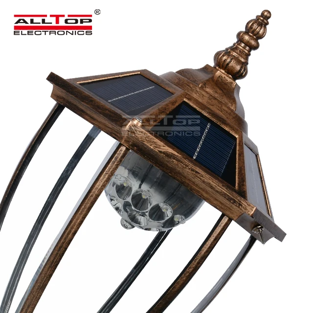 
3w high quality fancy main solar gate post pillar light 