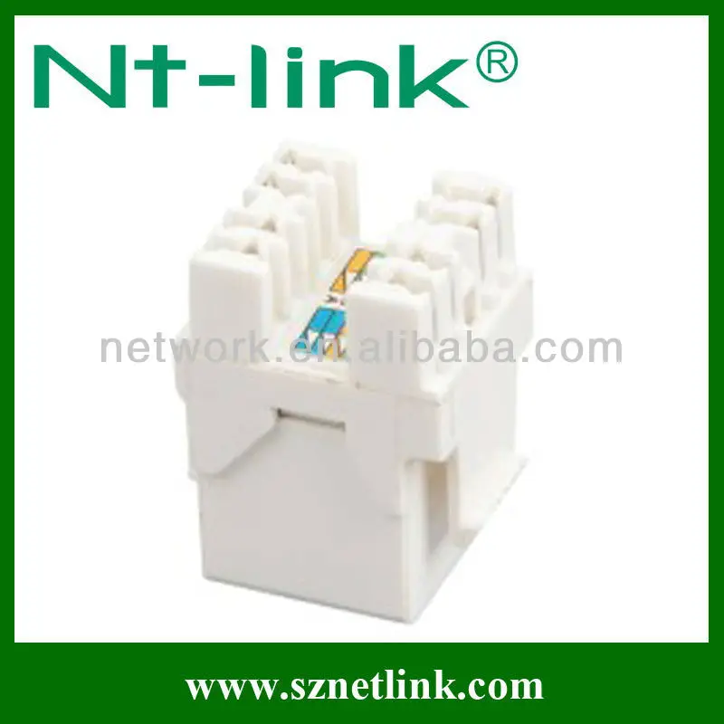 rj45 крона idc витой cat5e модульный разъем