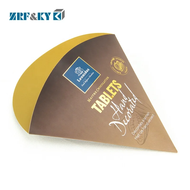 Custom Sweet Candy Chocolate Ice Cream Cone Paper Packaging Boxes