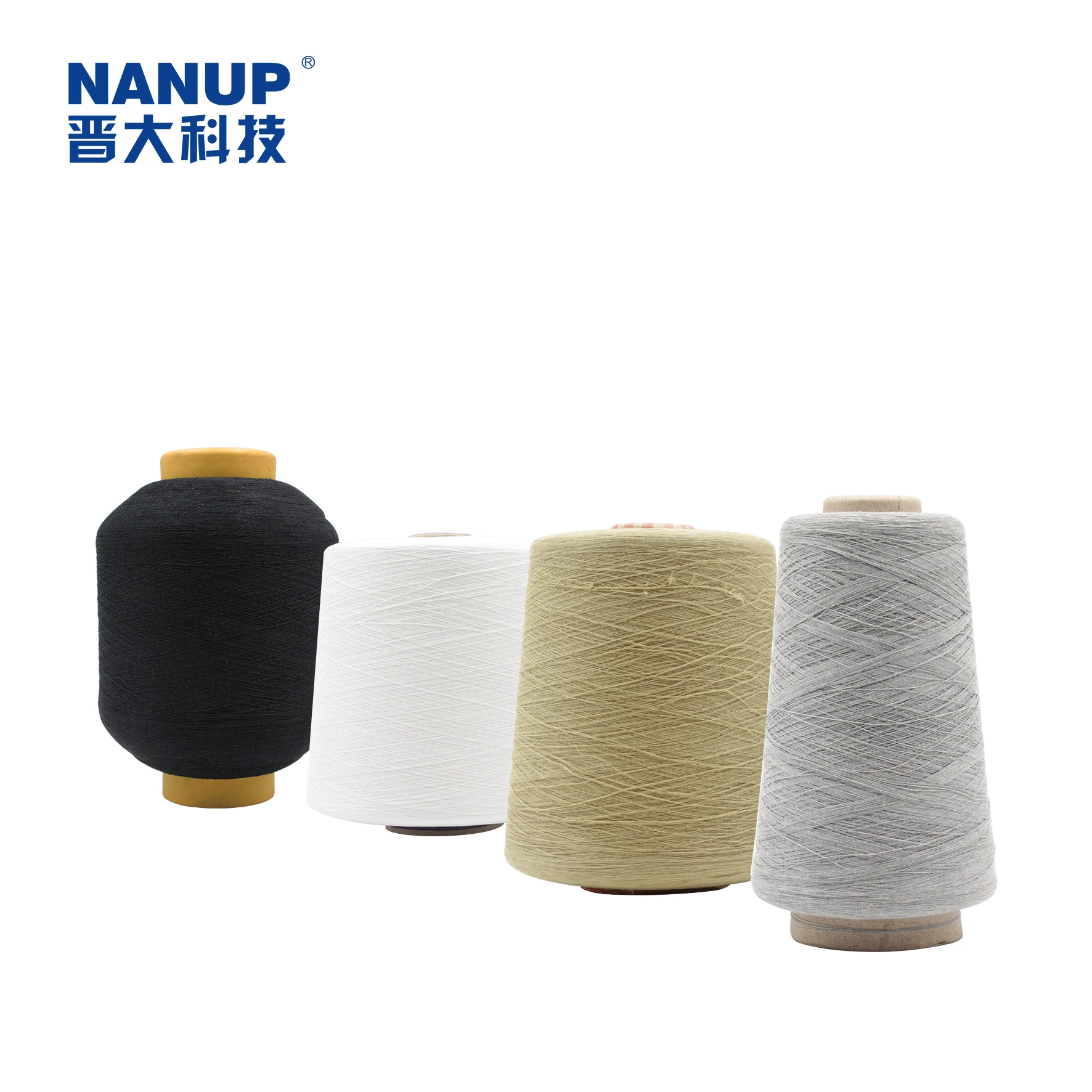 Mildew proof nano copper polyester spun functional yarn for textile manufacturer