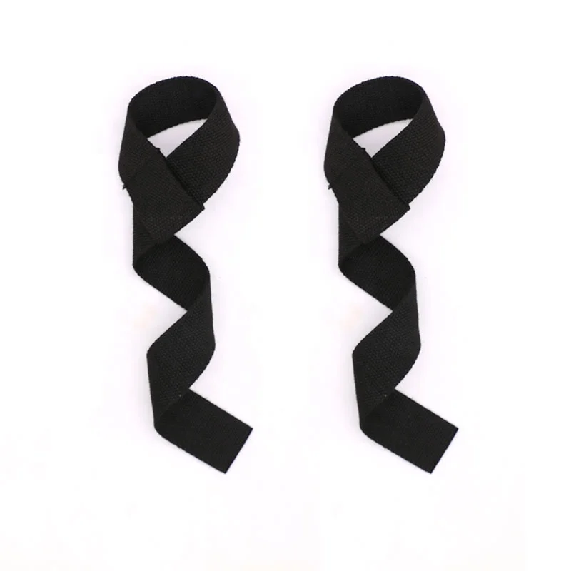 Gym fitness training weight lifting nylon adjustable non-slip wrist straps with good price