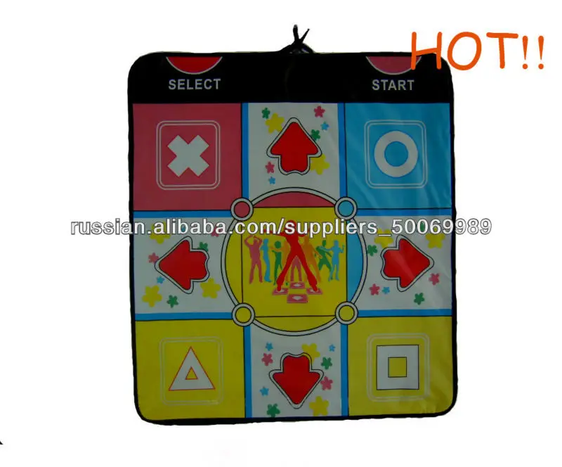 HOT! Нескользящая ПК USB одного танец коврик!