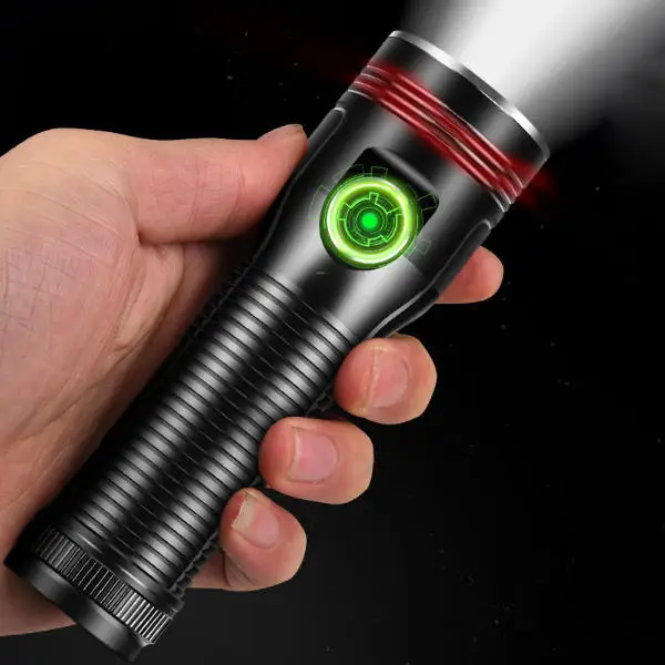 WARSUN P50 1000 Lumens 5 Modes USB Rechargeable  outdoor 18650  EDC Work Lamp Waterproof LED Flashlight