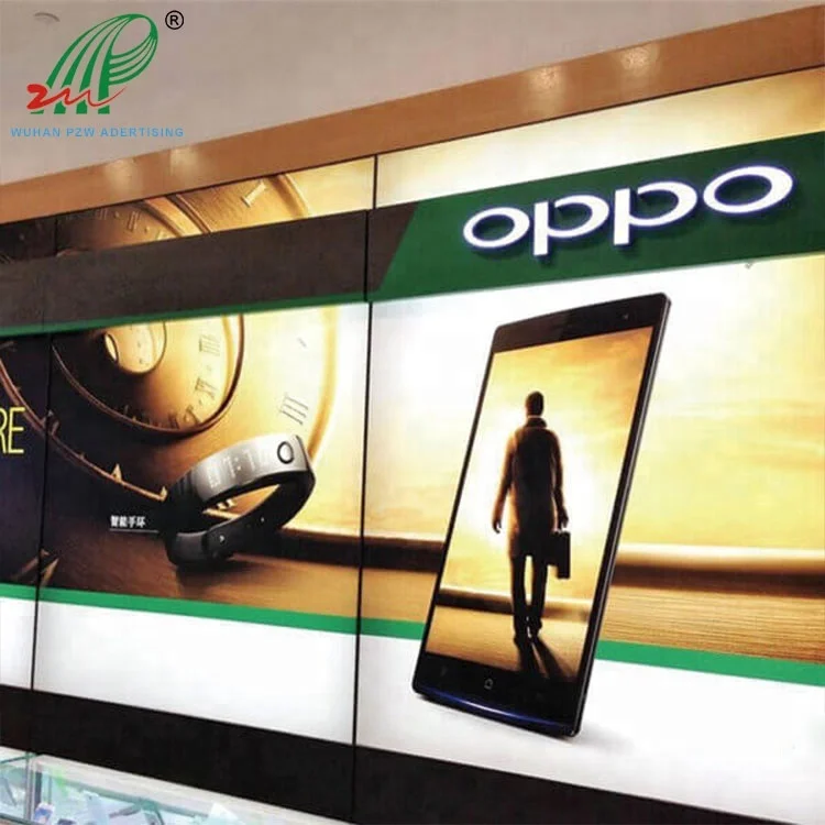 Korea Advertising Lightbox PET Backlit Poster Film