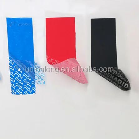 Tamper Evident Security VOID Label Warranty Sealing Stickers