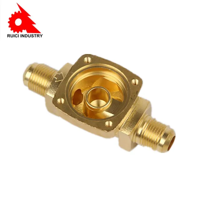 ISO сертифицированный латунный литье solenoild корпус клапана
