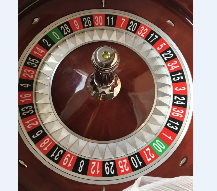 80cm Pro Wood Roulette Wheel(double0) gambling roulette wheel