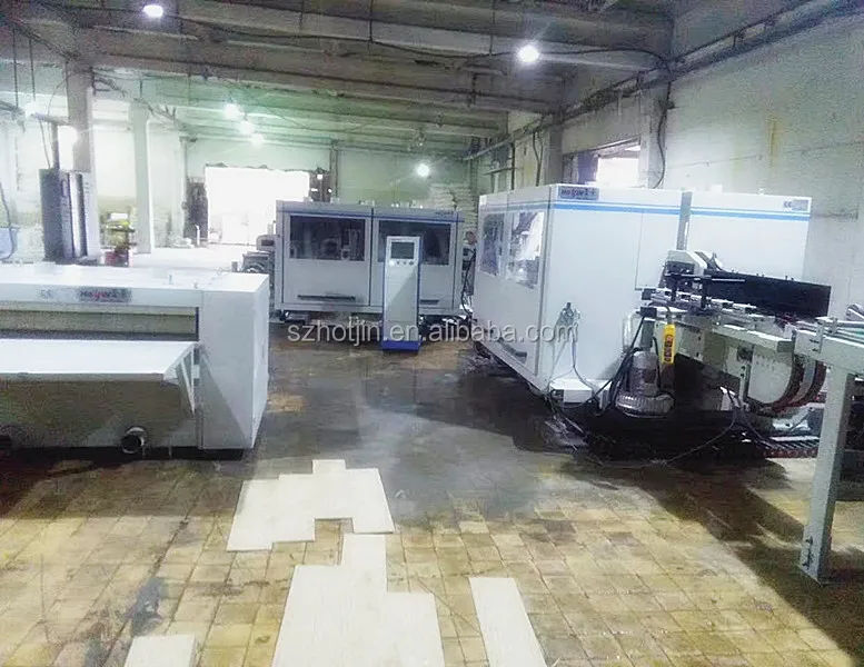 Multi rip saw/cutting line use for spc floor