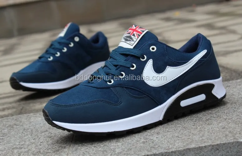 Мужские кроссовки обувь на плоской подошве спортивная для бега фабрика