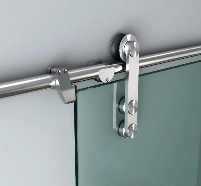 frameless glass door hardware sliding door roller