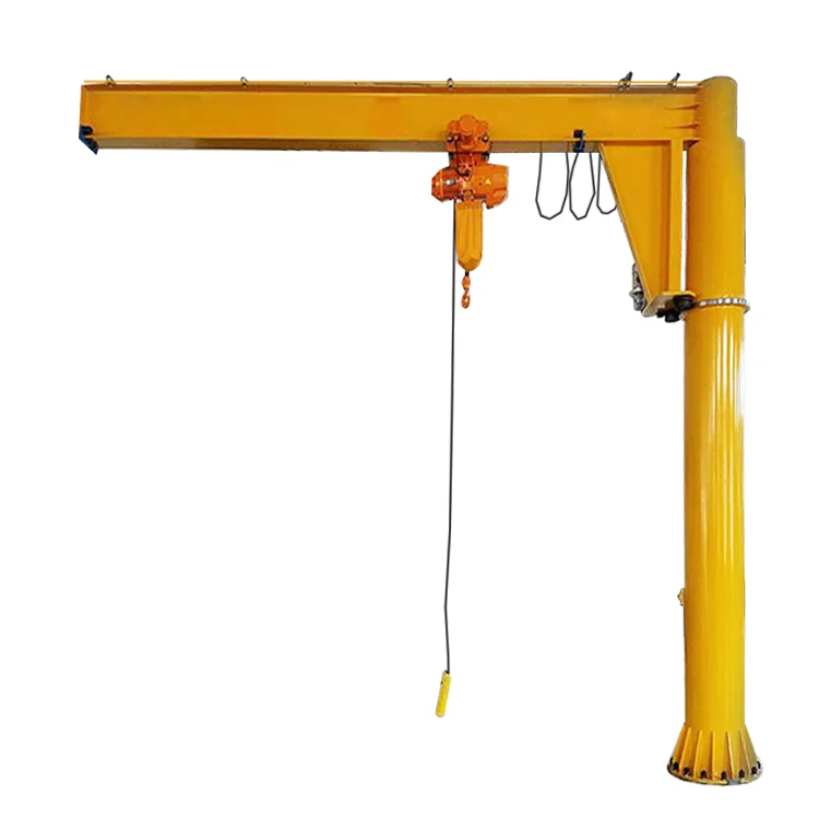High Load Cantilever Type 2 Ton Jib Crane For Glass And Natural Stone Machinery