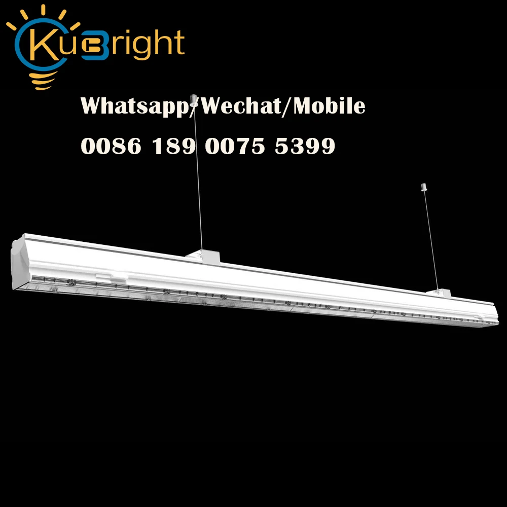 Dali 60w 80w LED Linear Light Trunking supermarket linear lighting system