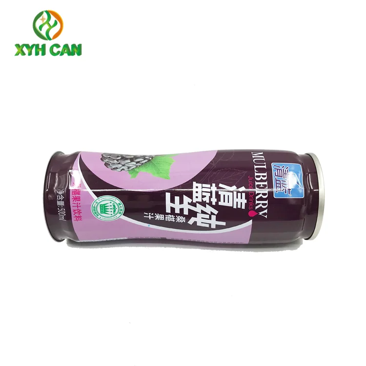 Beverage Tin Canister Unique Mold Newest Beer Tin Can Packaging For Soft Drinking