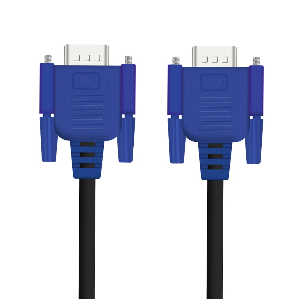 
Factory High Quality 3+4 3+6 3+9 VGA Cable Male to Male OEM Computer Cable VGA 