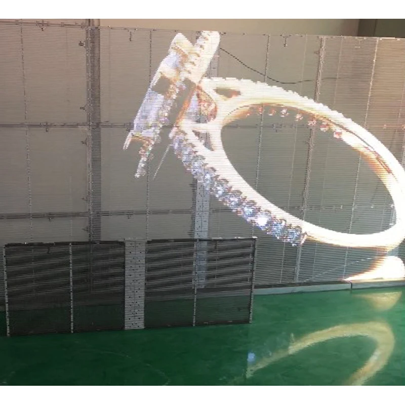 
LED Video Wall Flexible Transparent Display for Glass Window 