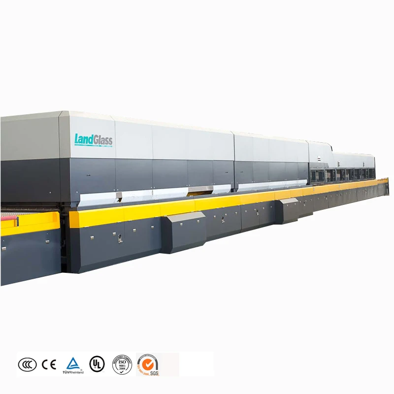 
LandGlass cost saving new 2019 flat Glass Tempering Machine production line 