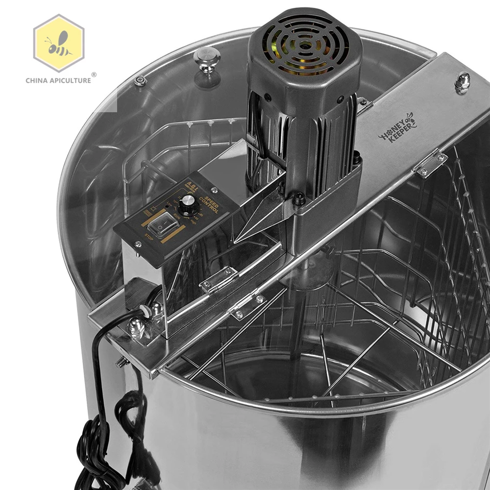 4 frame Stainless steel Electric Honey extractor