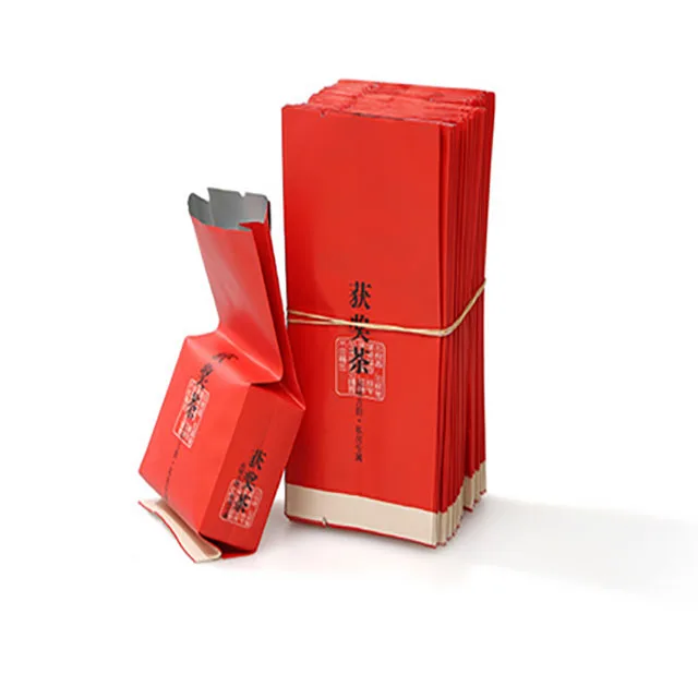 
 Лидер продаж 2020, Пустой чайный пакетик в виде пирамиды с фольгой от производителя  