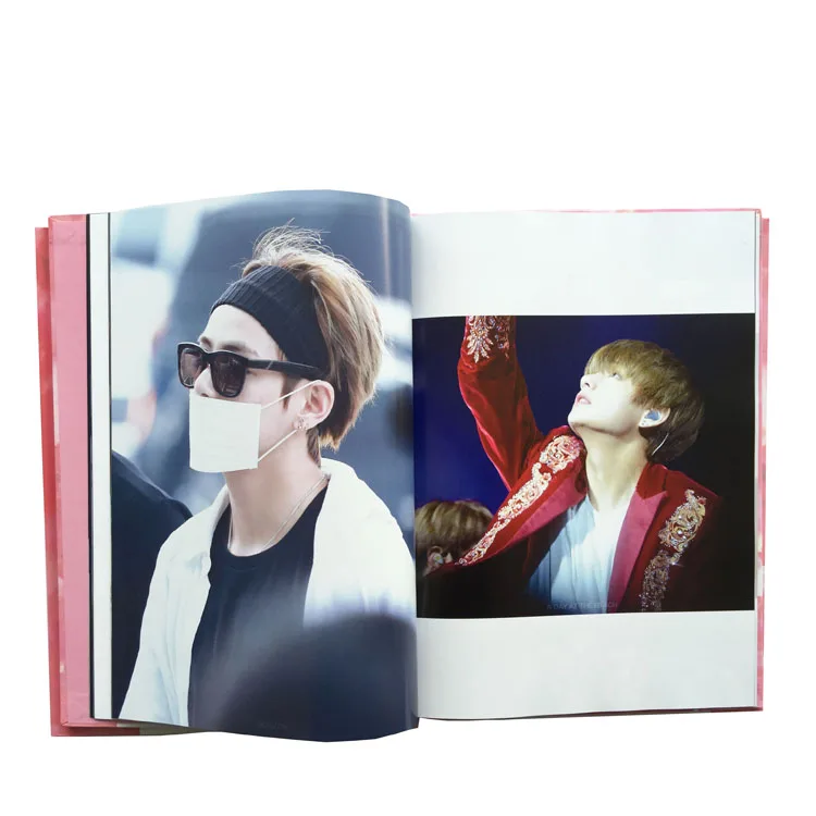 Пользовательская полноцветная бумага, картонная фотография, печать книг