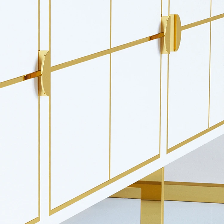 
Modern Luxury Design Villa Living Room TV Cabinet 