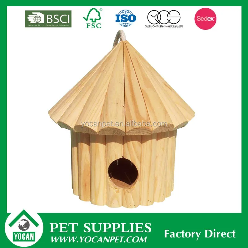 Custom New Unfinished Wooden Bird Houses Wholesale