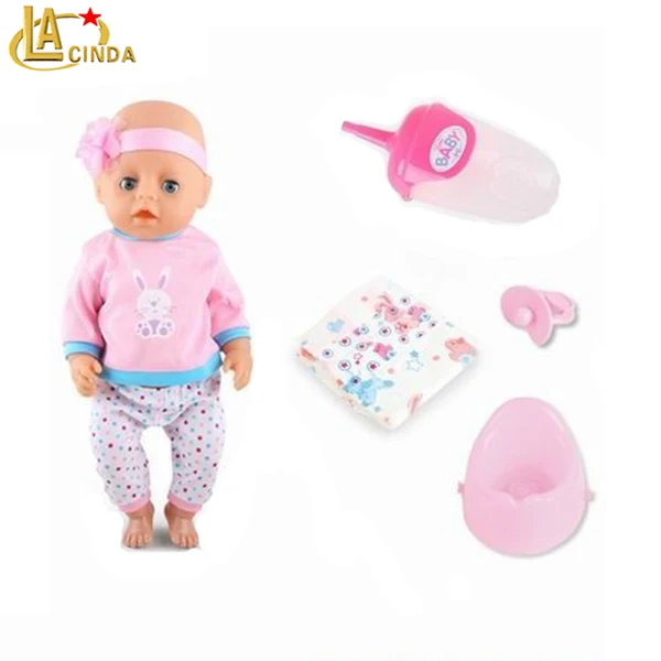 18inches reborn baby dolls reborn de silicone barato  blink AND drink water to urinate