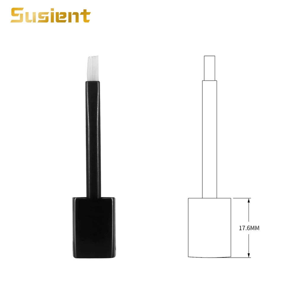 Free sample white cylinder transparent empty custom plastic mini square top lip gloss tube packaging short lipgloss tube