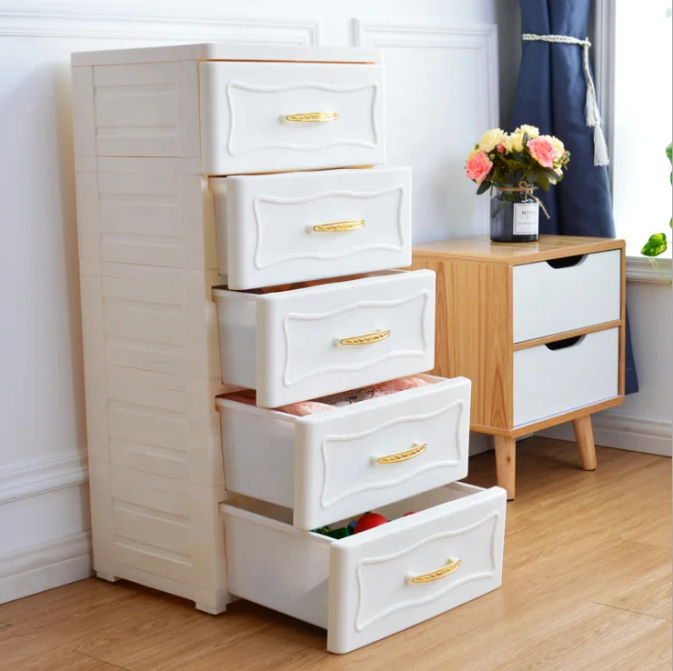 
Hotsale Plastic 3 Tier 4 Tier 5 Tier Storage Drawers 