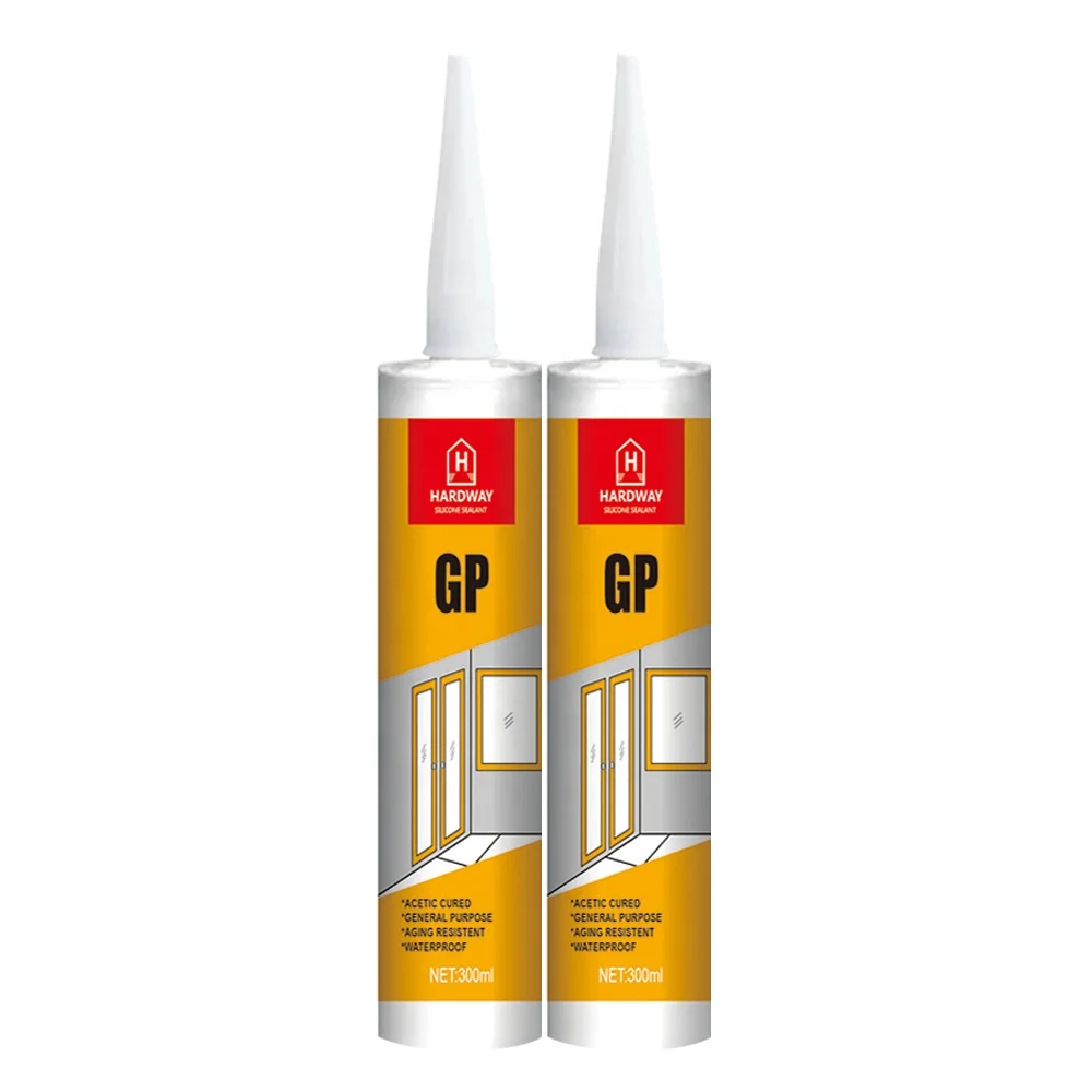 
100% adhesive glue cure multi-purpose acidity silicone gel sealant 