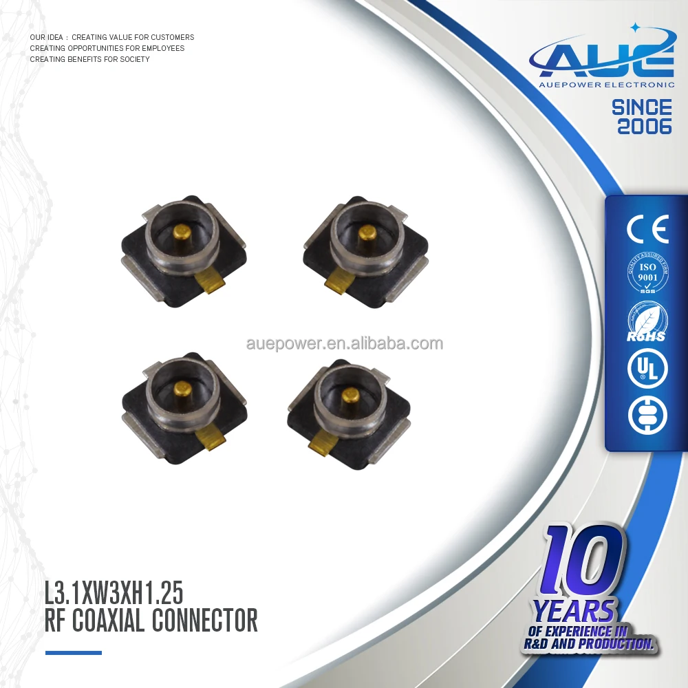 1-й micro rf коаксиальный разъем электрический разъем