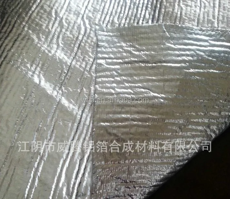 2mm Silicate Ceramic Glass Fibre Cloth with Both Side Aluminum