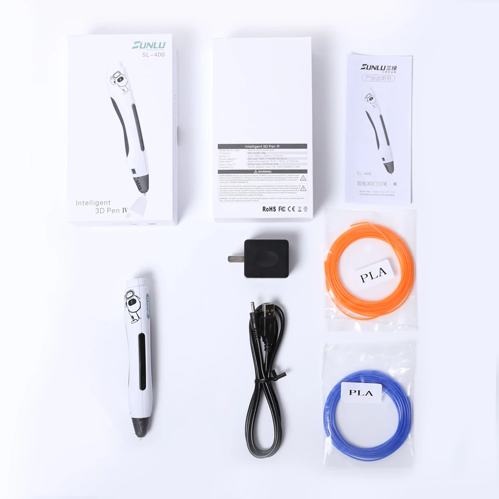 3D Printing Plastic Scribble Smart Pen Templates 3d pen