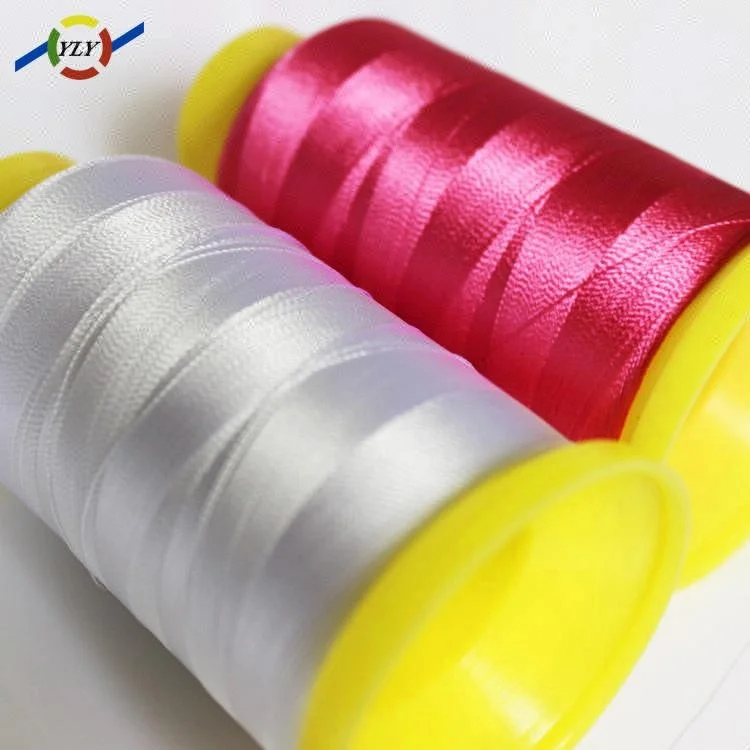 Wholesale Custom Waxed Variegated Polyester Embroidery Thread