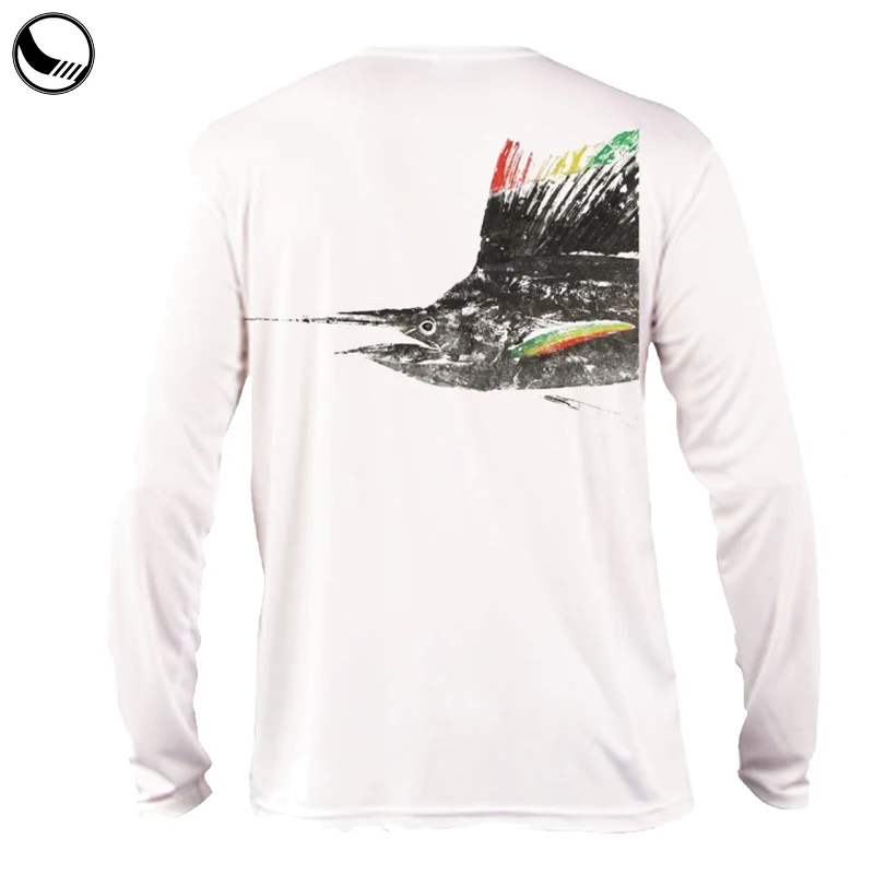 Оптовая продажа, Детские рубашки с длинным рукавом для рыбалки, изготовленные на заказ