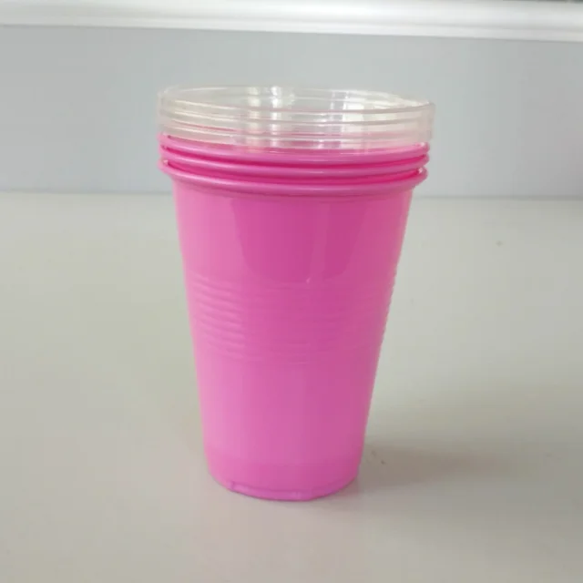 270 мл модная пластиковая чашка с логотипом на заказ