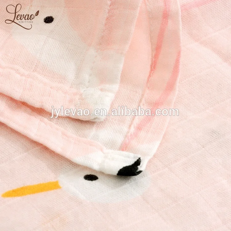 Amazon best selling 47*47' muslin swaddle blankets