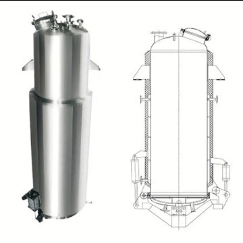 TQ-B вверх-вниз конический бак для экстракции (травяного экстракта розмарина, бальзам экстракт)