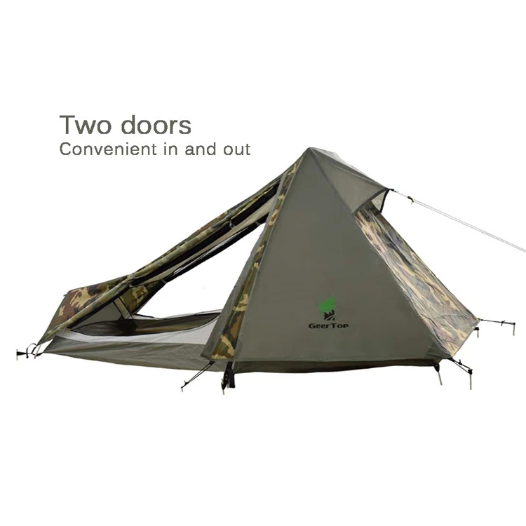 Waterproof portable inflatable outdoor camping desert camouflage tent