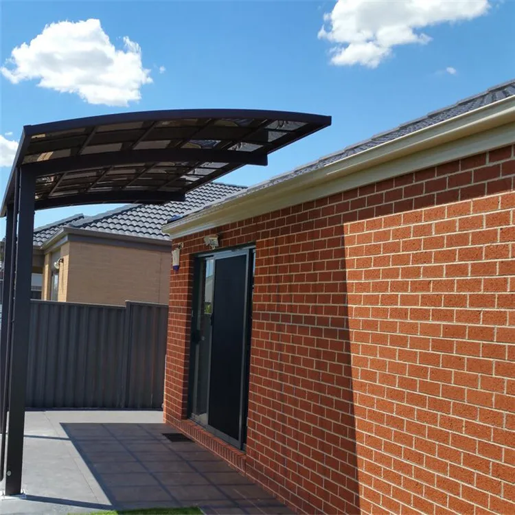 Polycarbonate sheet outdoor metal carports / car tents for sale