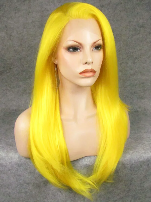 Fashion Synthetic Wigs, Cheap Synthetic wigs, Silky Straight Synthetic Wigs for Drag Queen
