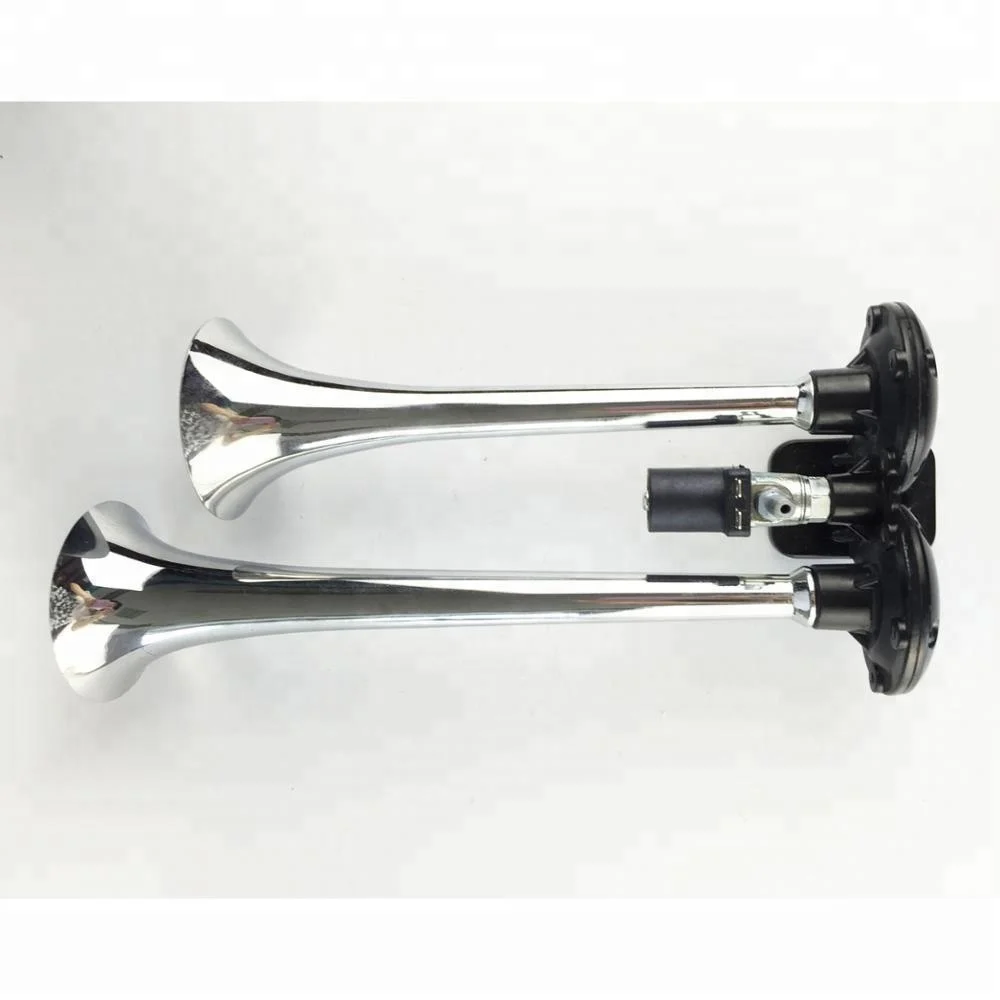 Dual long trumpets Seger air horn for truck