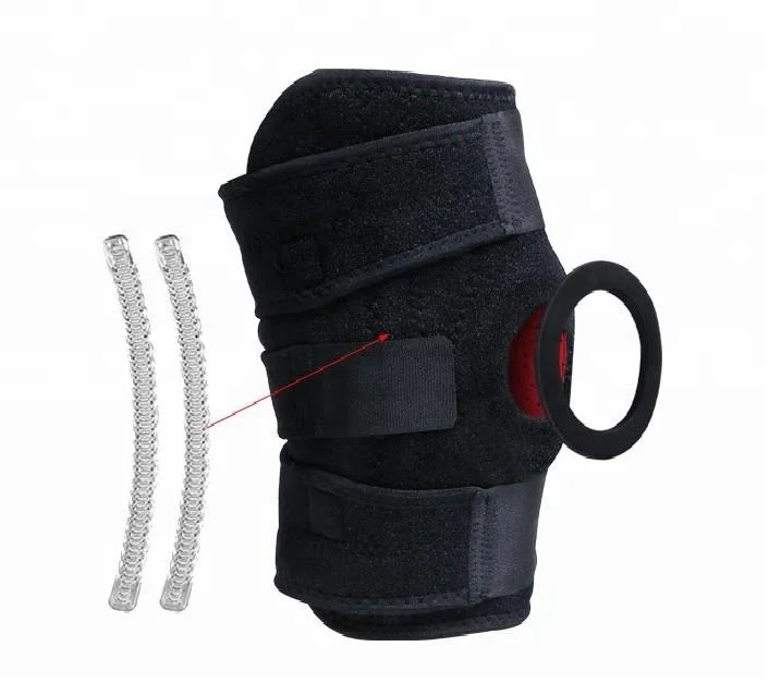 Knee brace support customized logo knee protector adjustable belt comfortable wearing