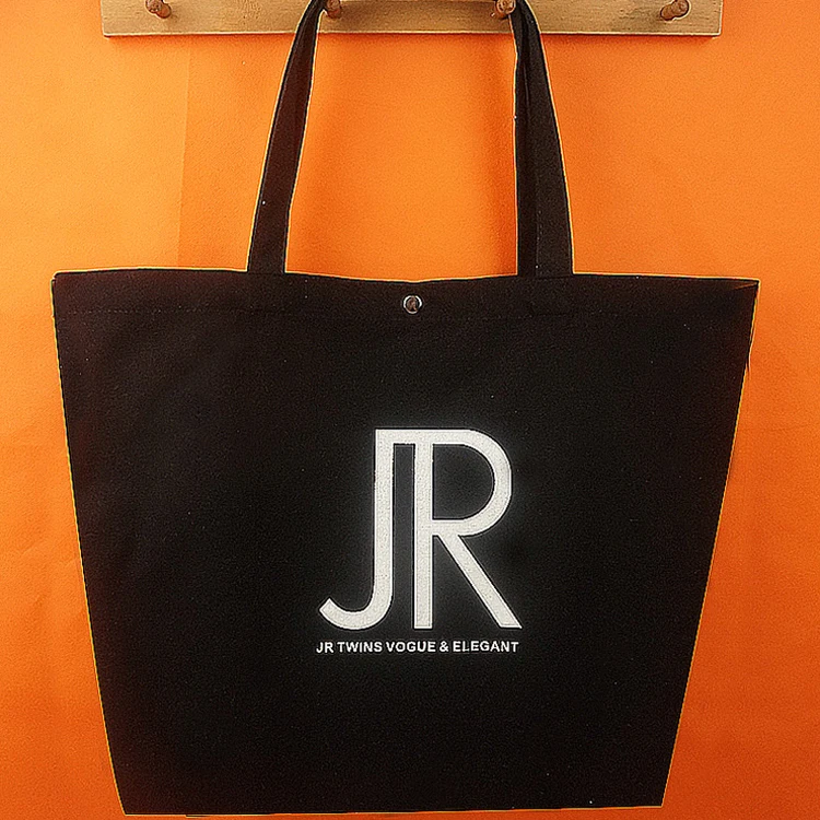 Cotton shopping bag environmental recycle with logo print cheap printed foldable shopping bags