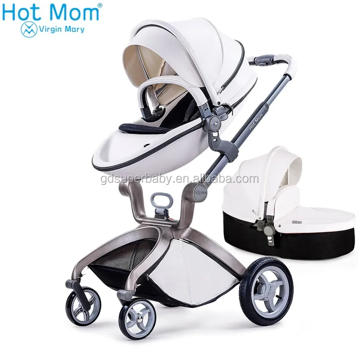 European Baby Stroller 3 in 1High Landscape Fold Strollers for Children Travel System,Prams for Newborns